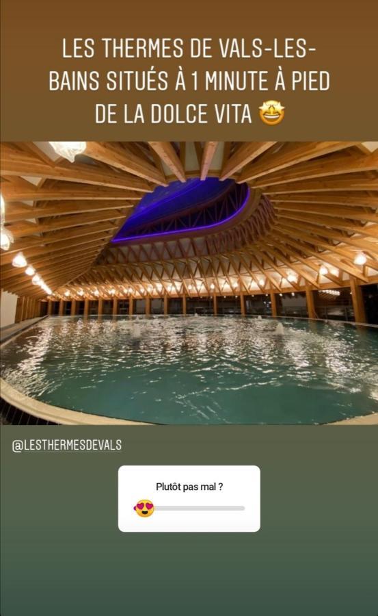 La Dolce Vita Lucie Vals-les-Bains Bagian luar foto
